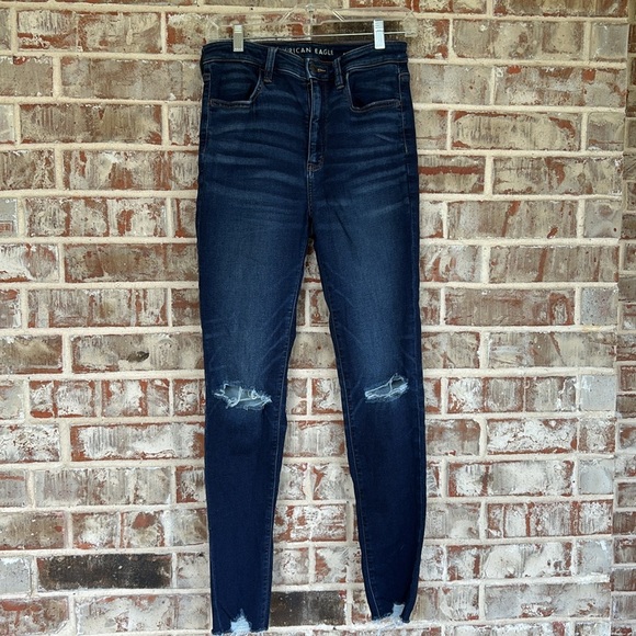 American Eagle Outfitters Denim - American Eagle Next Level Stretch Dark Wash
 Super High-Rise Jegging Jeans